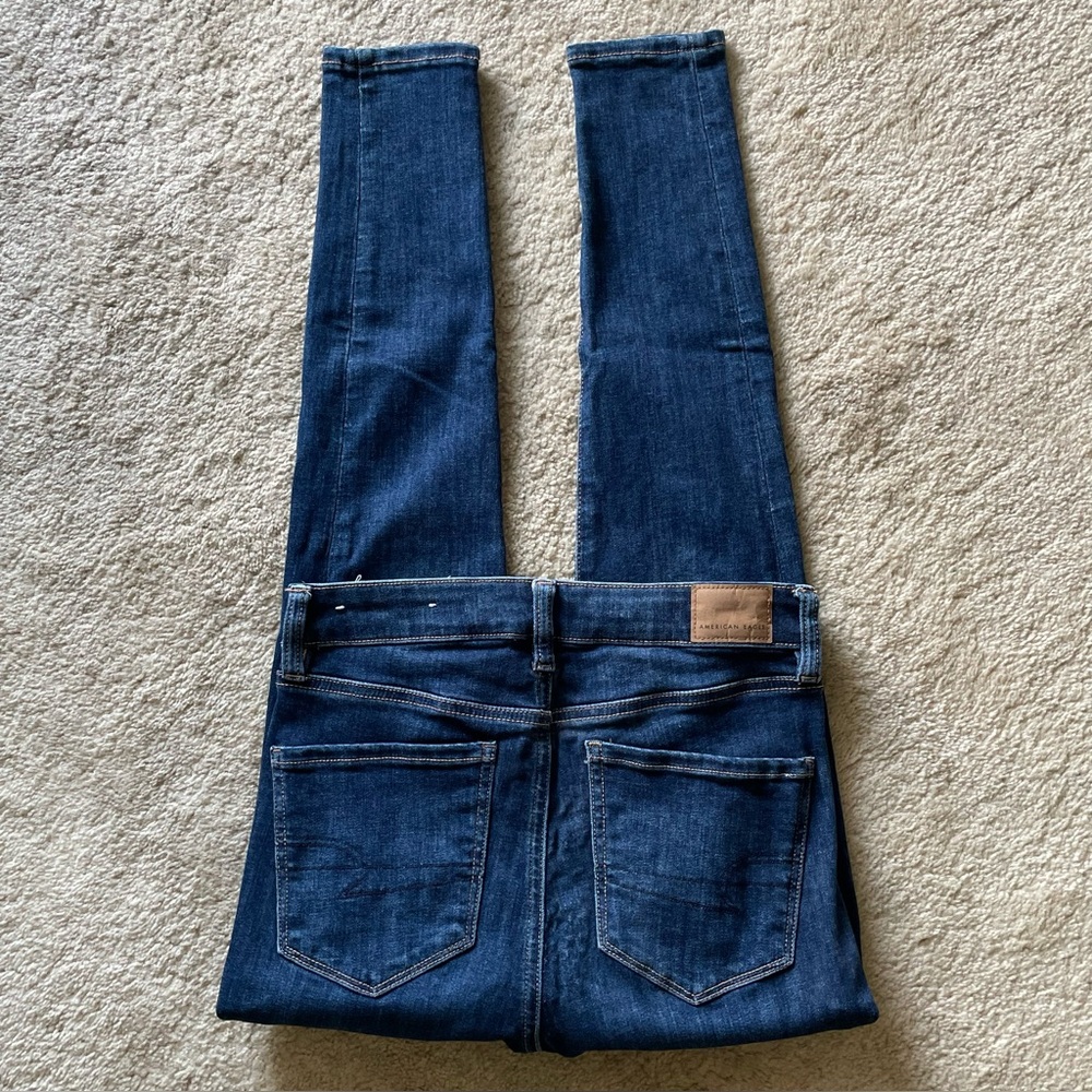 American Eagle Hi-Rise Jegging Jeans Size 4 - Picture 2 of 10